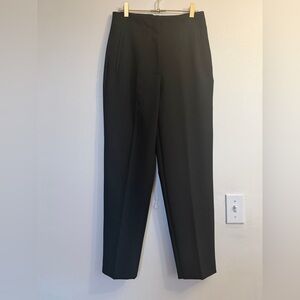 Sleek Black Zippered Pants